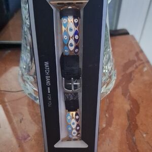 Evil Eye Enamel Apple Watch Band